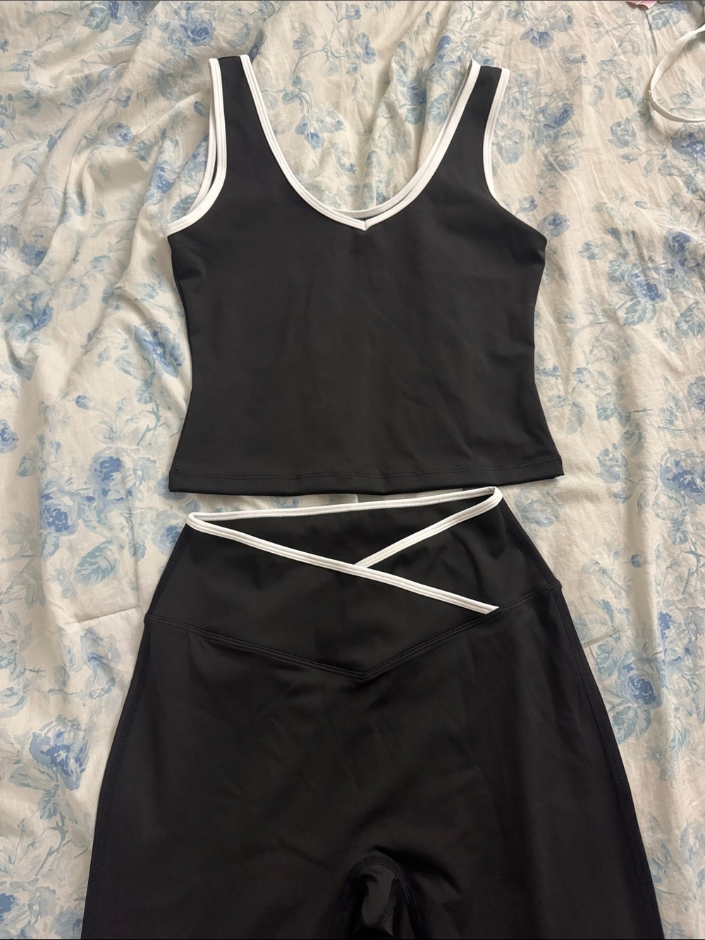 Women's Athletic Tank and yoga pants set